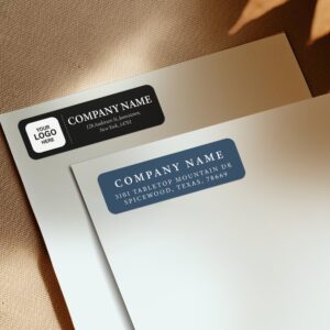 Business Return Address Stickers, Business Stationery,  Return Address Labels, Best Quality, Address Stickers, Calligraphy Address Labels,